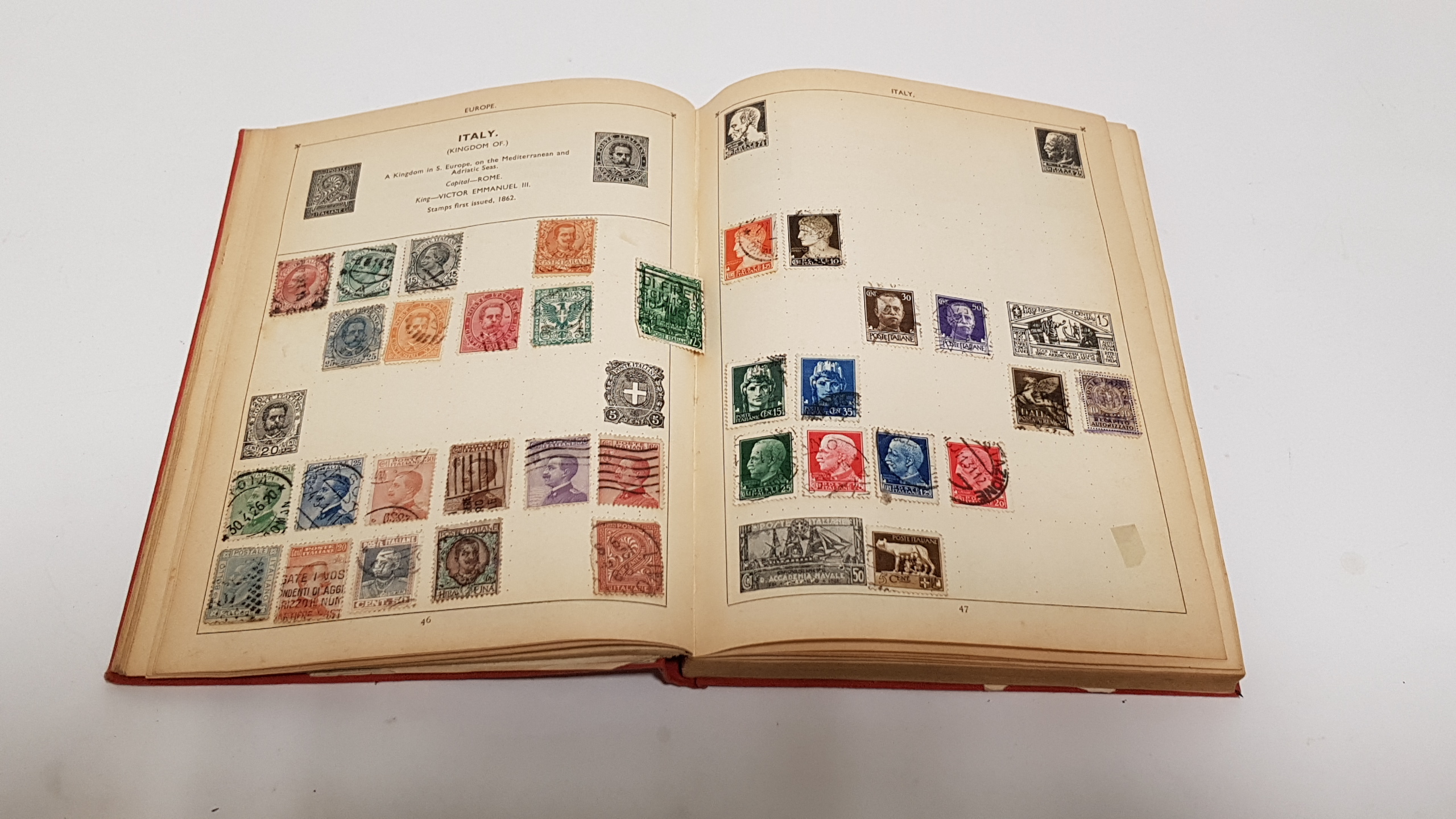 A collection of G. B., Colonial, & foreign stamps, in four various albums & loose. - Image 2 of 7