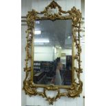 A 20thC Georgian style mirror,