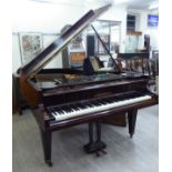 A Bechstein mahogany cased baby grand piano, no.