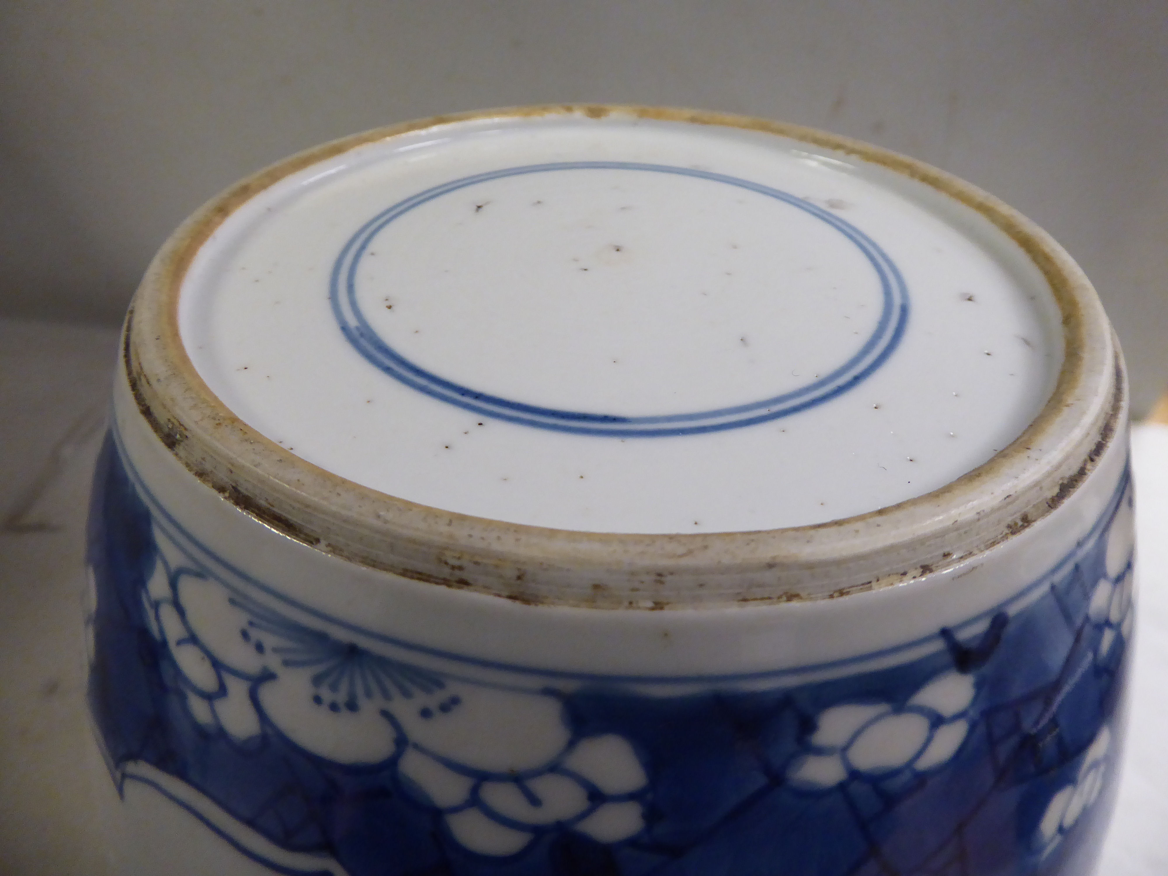 A late 19thC Chinese porcelain jar of baluster form, - Image 6 of 6