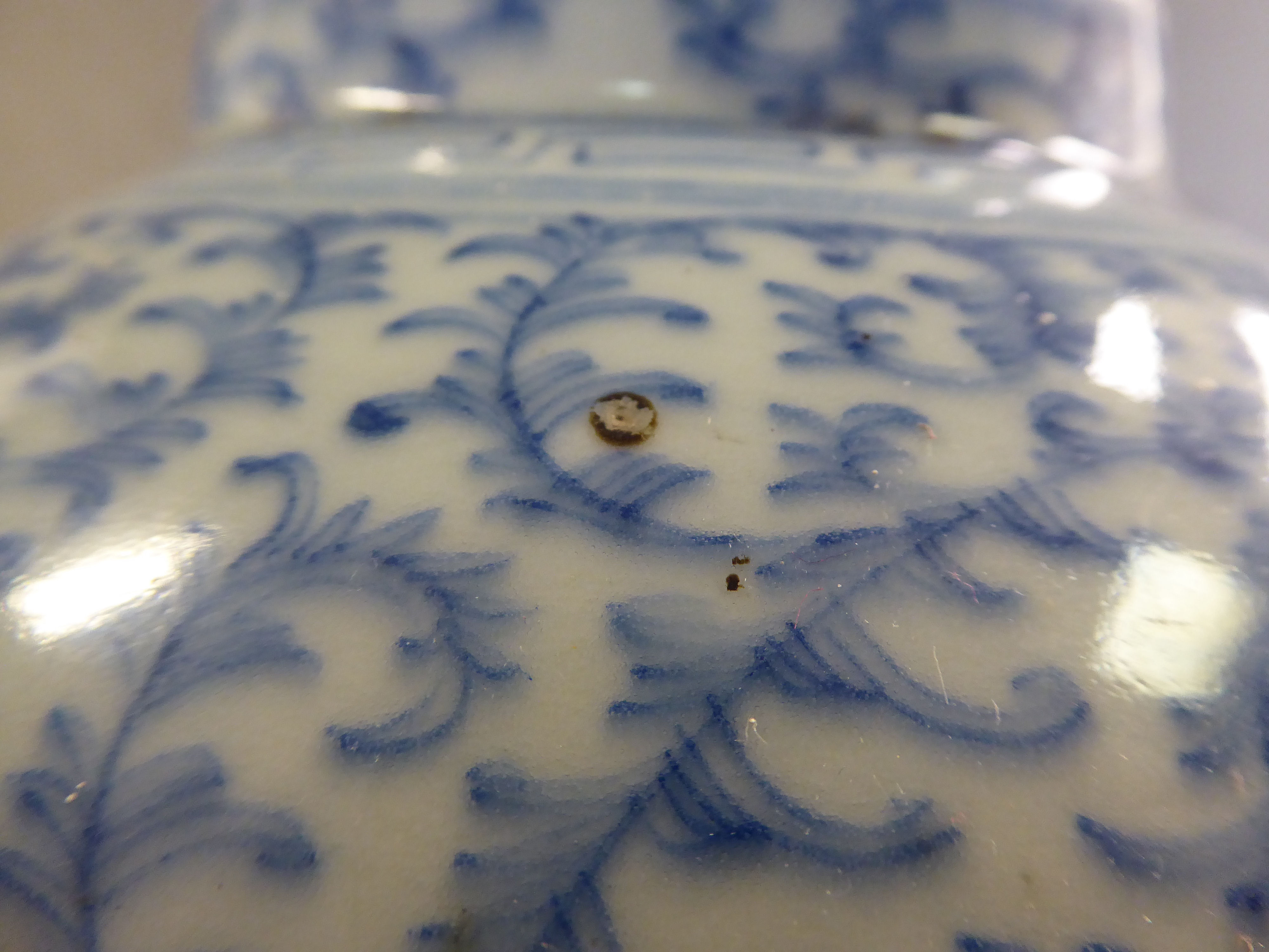 A late 19thC Chinese porcelain vase of waisted bulbous form, - Image 7 of 9