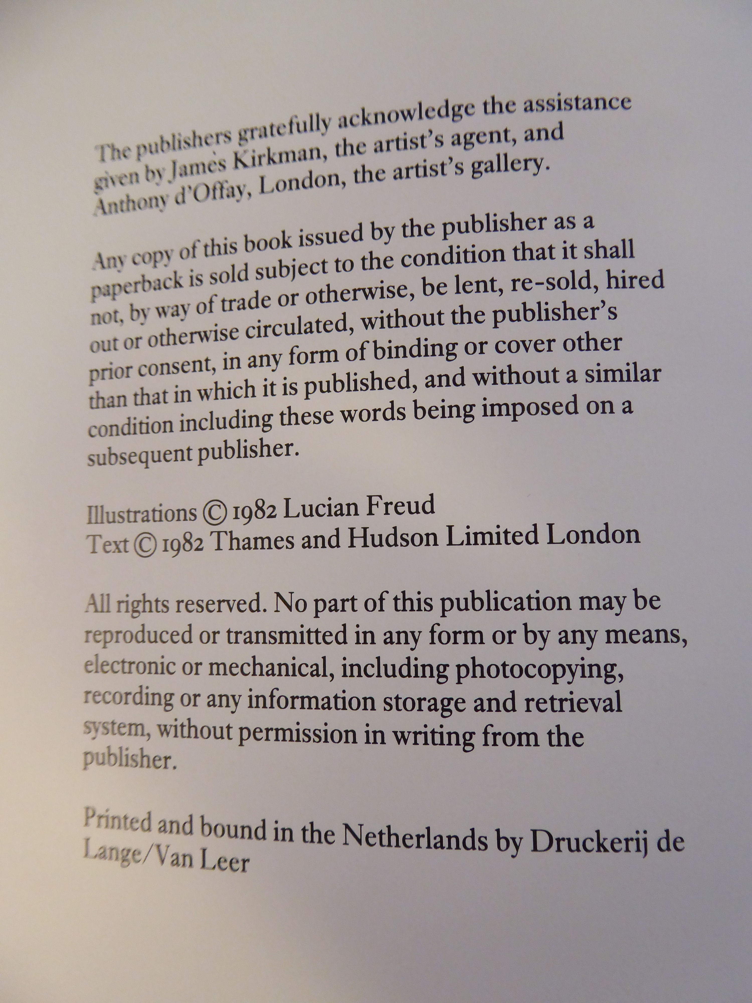 Book: 'Lucian Freud' by Lawrence Gowring, - Image 5 of 10