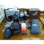 Optical equipment: to include a Polaroid Automatic 103 camera RAB