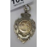 An 'antique' silver medallion for rifle shooting 11