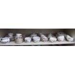 Domestic ceramics: to include a T Goode & Co china tea set,