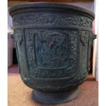 A mid/late 19thC Chinese cast,