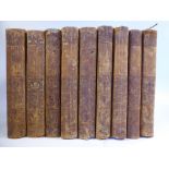 Books: 'Letters de Madame la Marquise De Sevigne a Madam la Contess De Grignan, sa fille' vols 1-9,