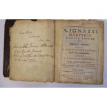 Book: 'S.Ignatii Martyris; Epistolae Genuinae ex Bibliothera Florentina' adduntur s.