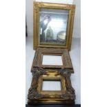 A late 19thC mirror,