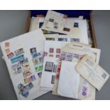 Uncollated postage stamps: to include Elizabeth II unused cancelled examples in high denominations