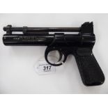 A Webley & Scott Junior 177 calibre air pistol CS