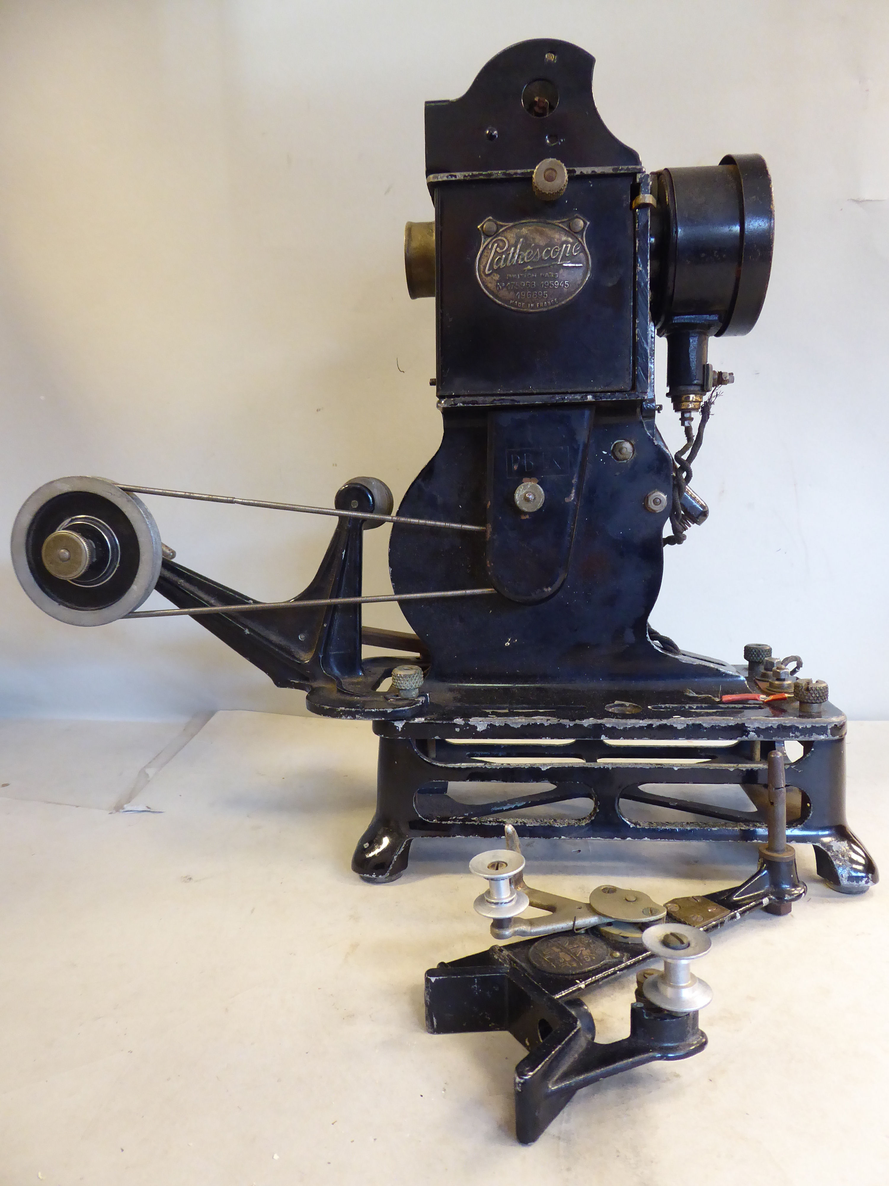 A Pathescope 8mm projector, British Pats. - Image 2 of 9