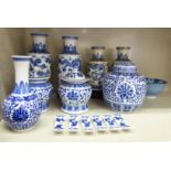 20thC Oriental ceramics,