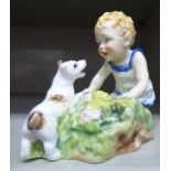 A Royal Worcester china figure 'Two Babies' no.3150 modelled by FG Doughtey 3.
