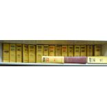 Books: 'Wisden Cricketers' Almanac' hard and paperback editions 18 volumes 1962-1979 OS1