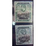 Postage stamps - fourteen St Helen unused
