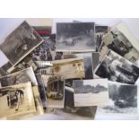 An uncollated collection of some thirty-seven monochrome photographs, taken in the early/mid 1930s,