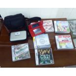 A Nintendo DS Lite with games: to include 'Brain Training' CA