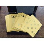 A set of modern Indian playing cards,