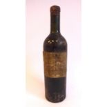 A bottle of 1921 Chateau Branaire Ducru red wine