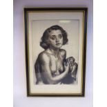 Laura Knight - 'Lilian' drypoint, artist's proof bears a pencil signature & inscription 13.