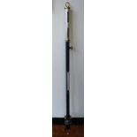 A 20thC Towson & Mercer marine stick barometer,