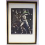 Laura Knight - 'Gemini' aquatint, artist's proof bears a pencil signature & inscription 12'' x 9.