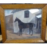 Mid 19thC British School - an equestrian study,