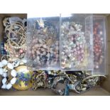 Costume jewellery: to include necklaces; bracelets;