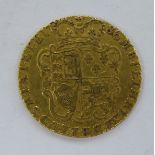 A George III half guinea the Royal Standard on the obverse 1786 11