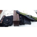 Bags and suitcases: to include a fabric shotgun case BSR