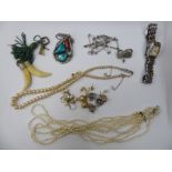 Costume jewellery: to include necklaces and earrings,