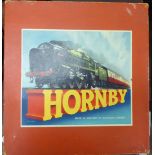 A Hornby 0 gauge clockwork train passenger set no.