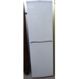 A Hotpoint 50/50 fridge/freezer 68''h 21''w BL