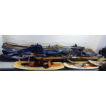 Connelly and other fibreglass and other water ski boards various sizes and designs BSR