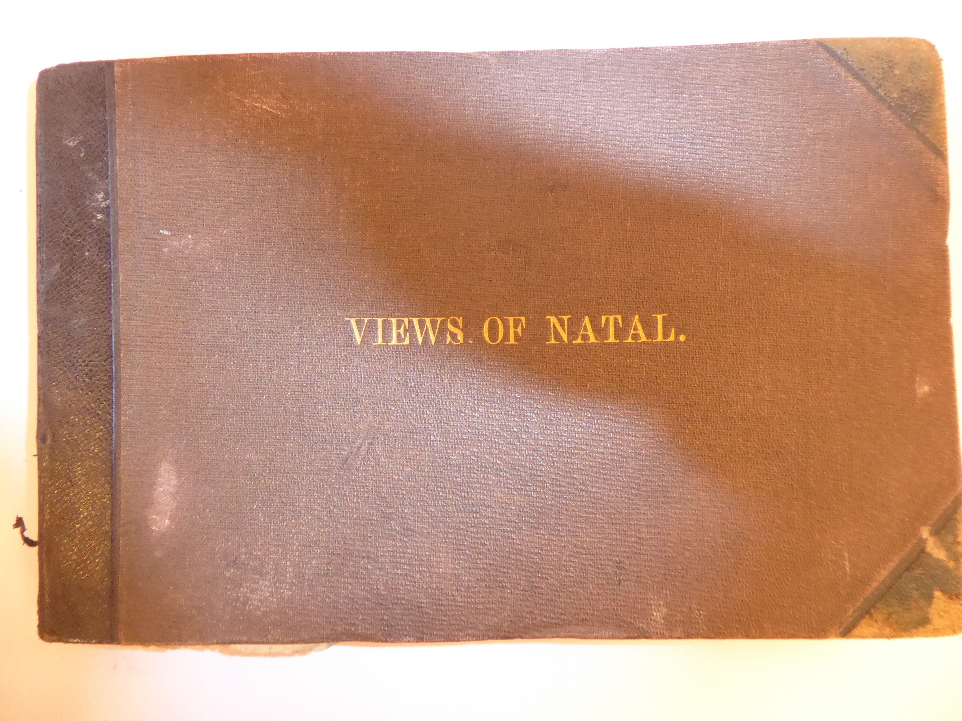 A late 19thC album of monochrome photographs, featuring subjects in Natal,