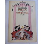 A folio cover for George Barbier's 'Falbalas & Fenfreluches' for 1925,