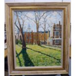 William Foreman - 'St George's Gardens' oil on canvas bears a signature 24'' x 20'' framed