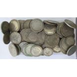Uncollated British pre-decimal coins: to include mainly pre 1947 crowns and florins 11