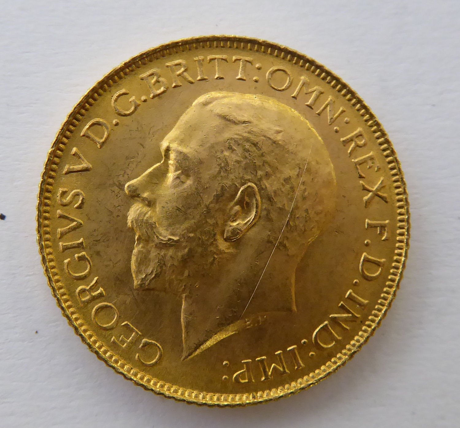 A King George V sovereign, - Image 2 of 2