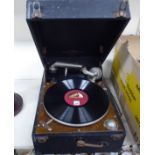 A Columbia table top gramophone model no.