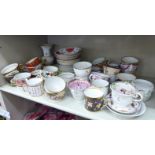 19thC ceramics: to include a Newhall porcelain teacup,