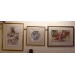 Three works by Gordon King: to include 'Lost in Thought' Limited Edition coloured print 185/850