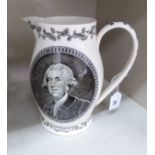 A 1930s Wedgwood china bicentenary jug,