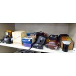 Photographic equipment and accessories: to include a Corfield Luminator enlarging exposure meter