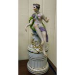 A 20thC KPM porcelain figure,