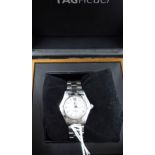 A lady's Tag Heuer stainless steel cased Aqua Racer wristwatch,