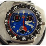 A Tag Heuer Professional Chronograph CA1210-1 steel bracelet watch,