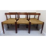 A set of six 'vintage' Danish made Arne Hovmand-Olsen design for Mogens Kold,