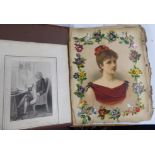 A late 19th/early 20thC scrap album,